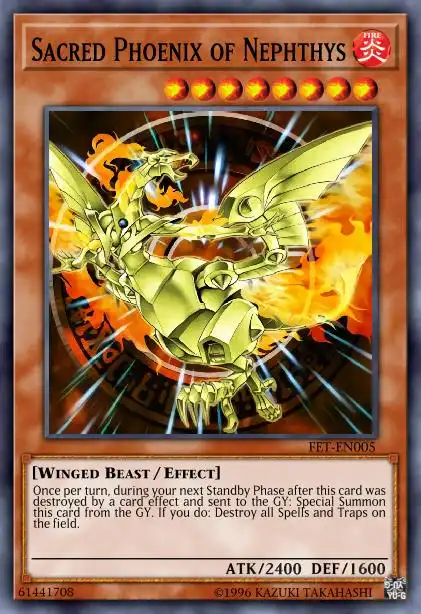 Edison Rulings for Sacred Phoenix of Nephthys